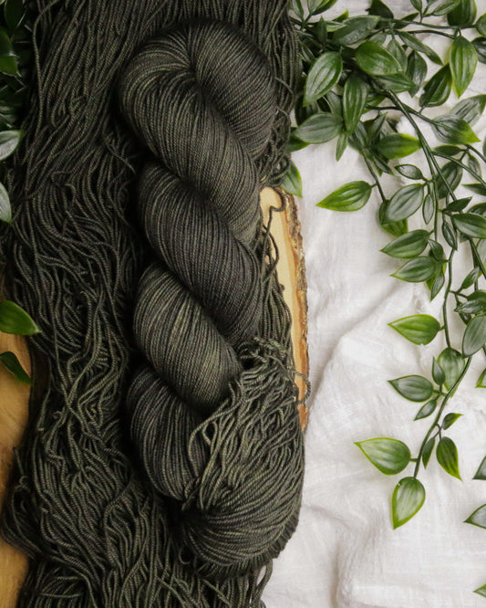 Mossroot - Yak Sock - Fingering Weight