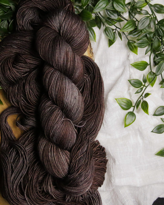 River Rocks - Sweater Quantity and Dyed to Order - Yak Sock - Fingering Weight