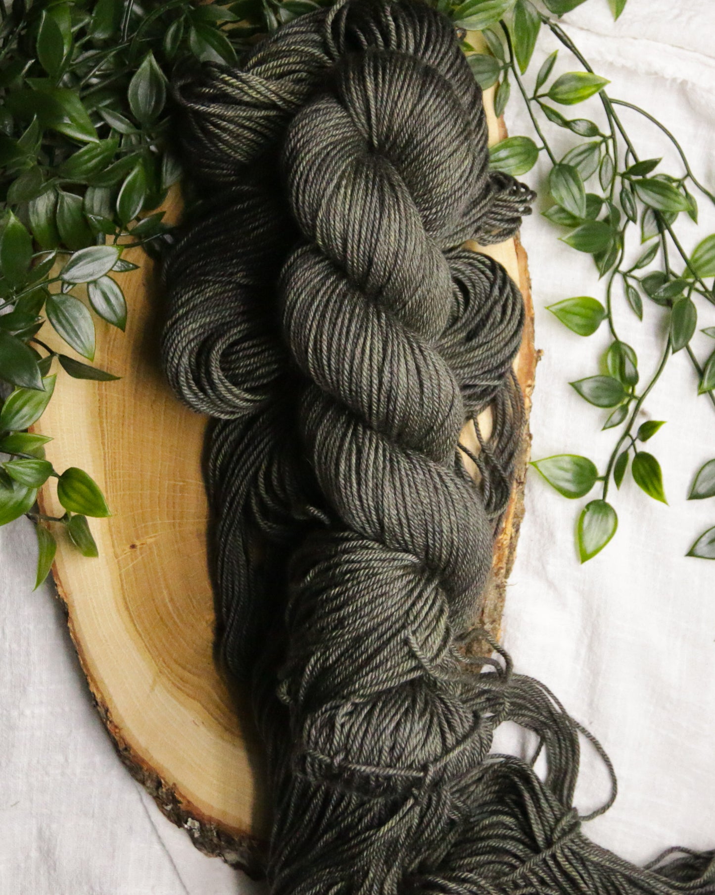 Mossroot - Sweater Quantity and Dyed to Order - Yak Silk DK - DK Weight