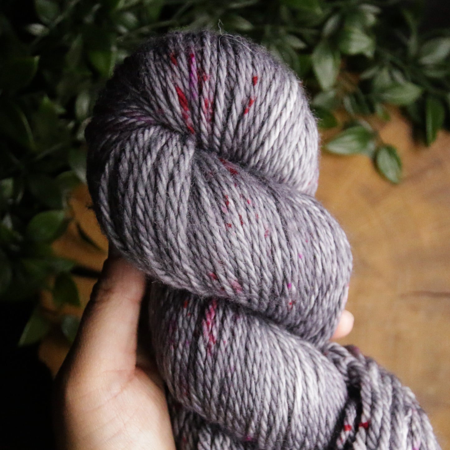 Lava Rock - Merino Squish  - Worsted Weight