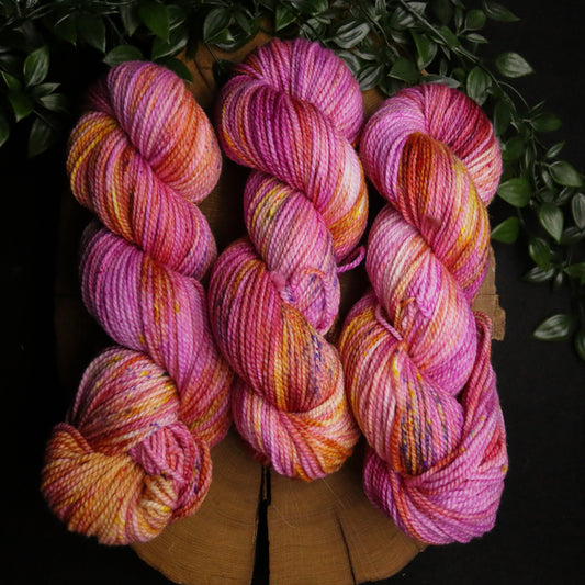 Dye Sink Skein - Silk Twist 2-Ply - DK Weight