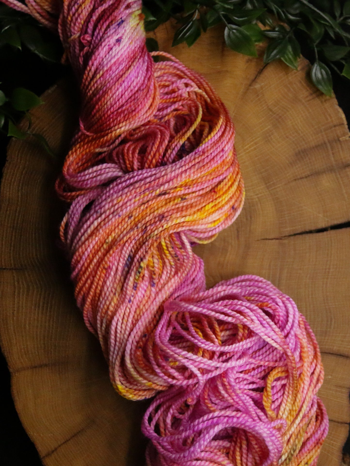 Dye Sink Skein - Silk Twist 2-Ply - DK Weight