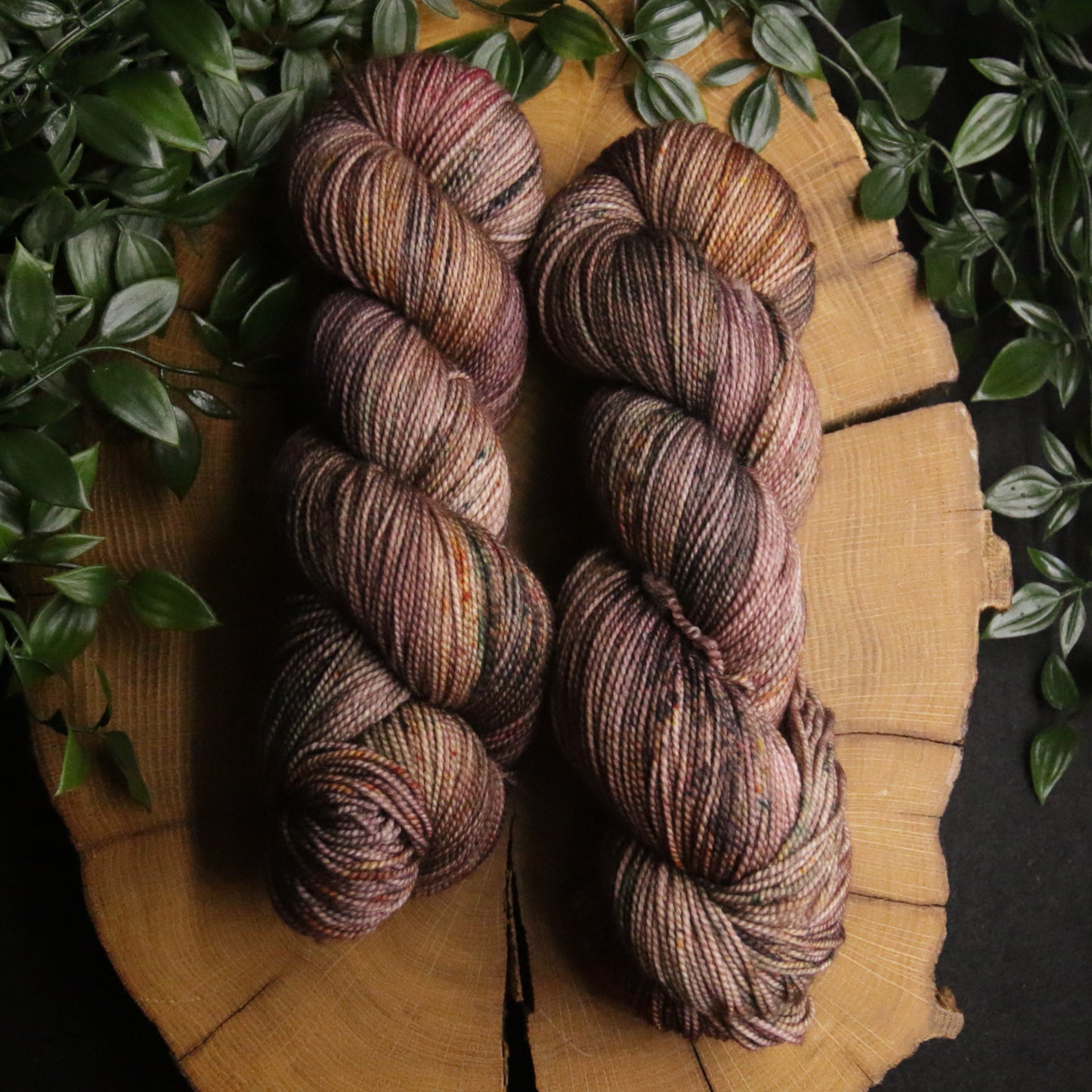Autumn Embers (Trial #2) - Soft Sock - Fingering Weight