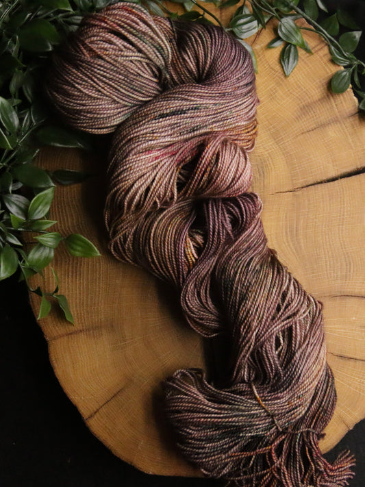 Autumn Embers (Trial #2) - Soft Sock - Fingering Weight