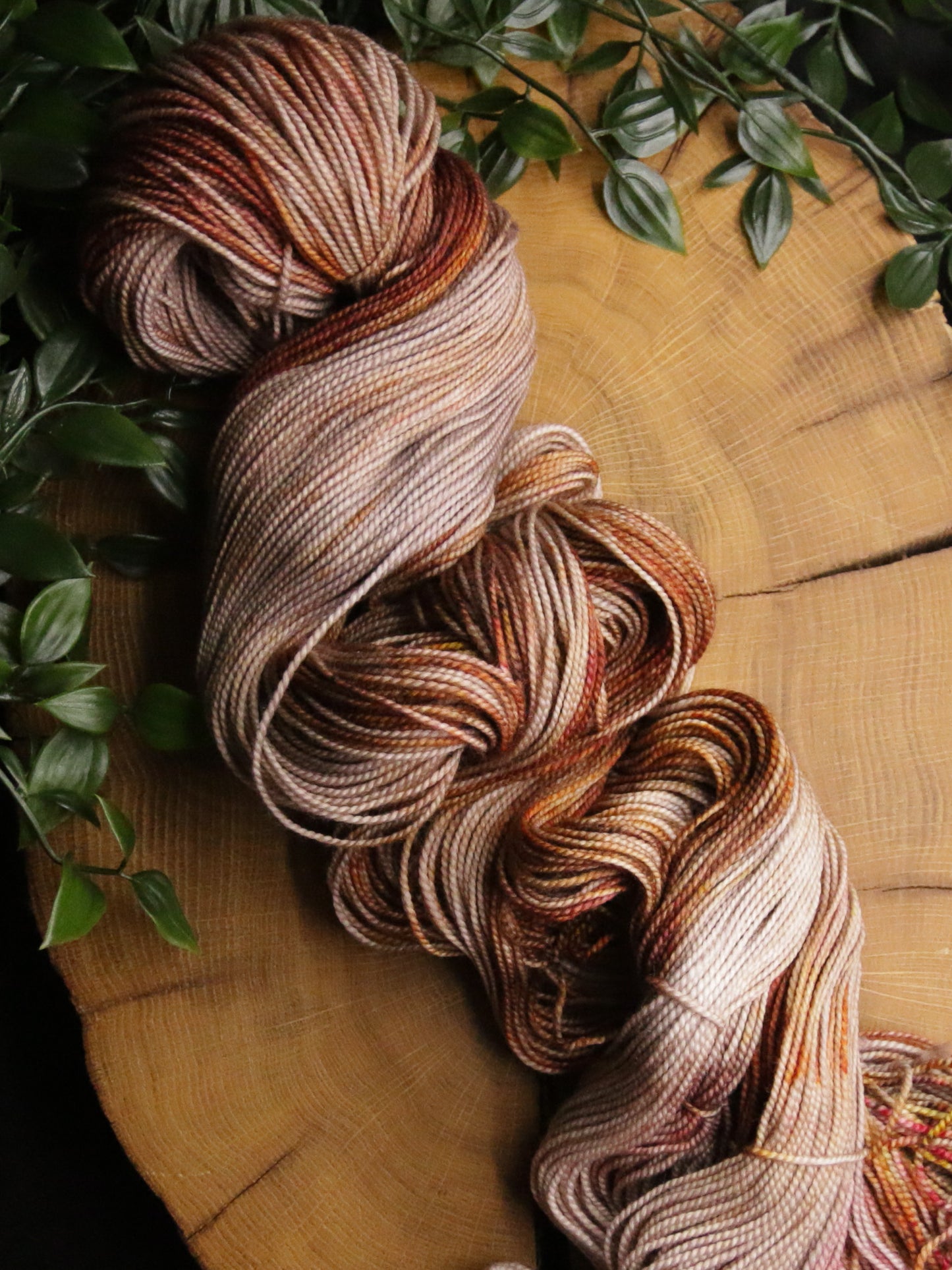 Autumn Embers (Trial #1) - Soft Sock - Fingering Weight