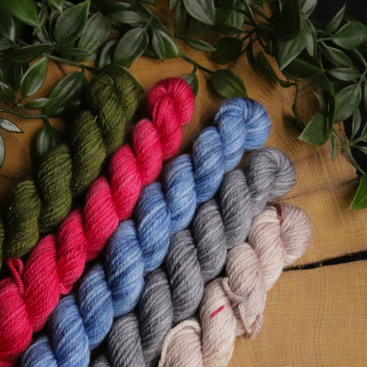 One of a Kind DK Set #31 - 20g Mini - Plump 85 - DK Weight