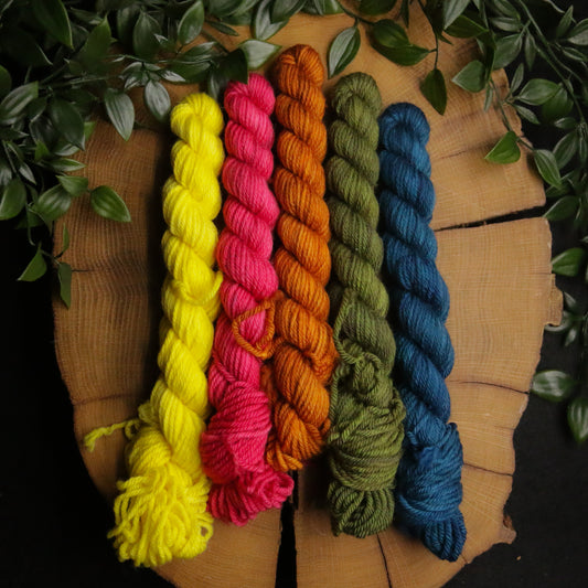 One of a Kind DK Set #21 - 20g Mini - Plump 85 - DK Weight