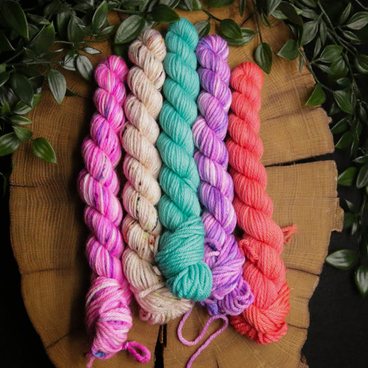 One of a Kind DK Set #13 - 20g Mini - Plump 85 - DK Weight