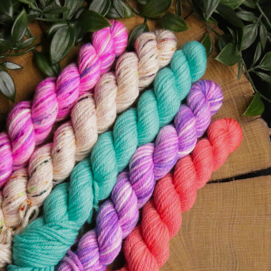 One of a Kind DK Set #13 - 20g Mini - Plump 85 - DK Weight