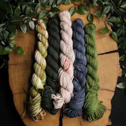 One of a Kind DK Set #24 - 20g Mini - Plump 85 - DK Weight