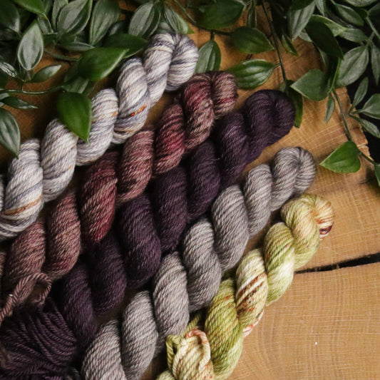 One of a Kind DK Set #14 - 20g Mini - Plump 85 - DK Weight