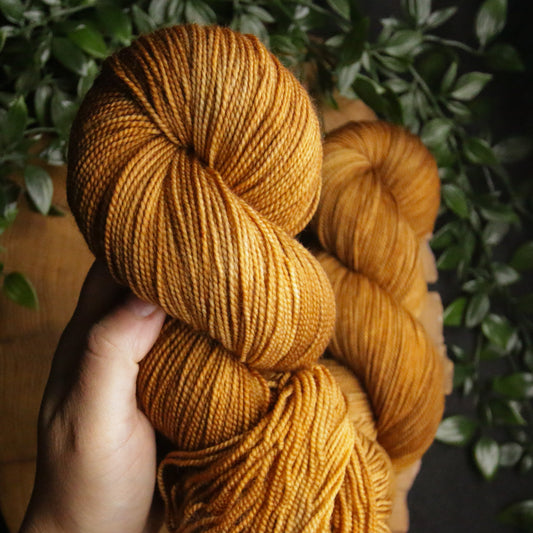 Firelight Flicker - Soft Sock - Fingering Weight - Cozy Corners Club