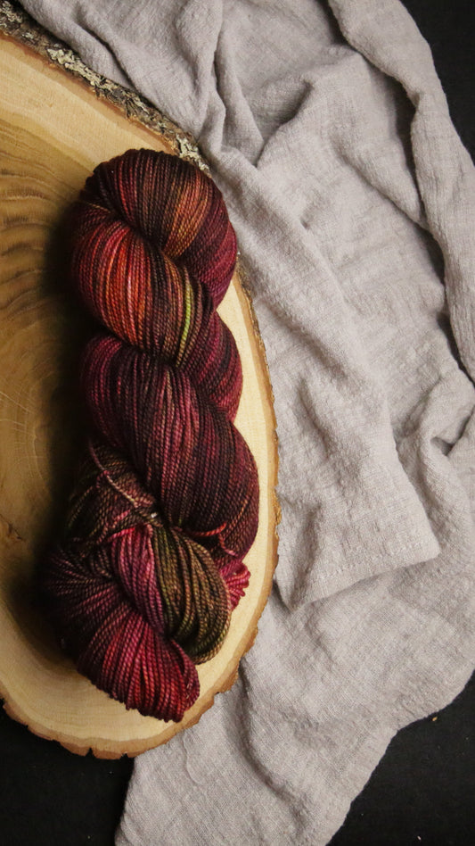 Cuddled by the Fire - Soft Sock Fingering - Cozy Corners Club