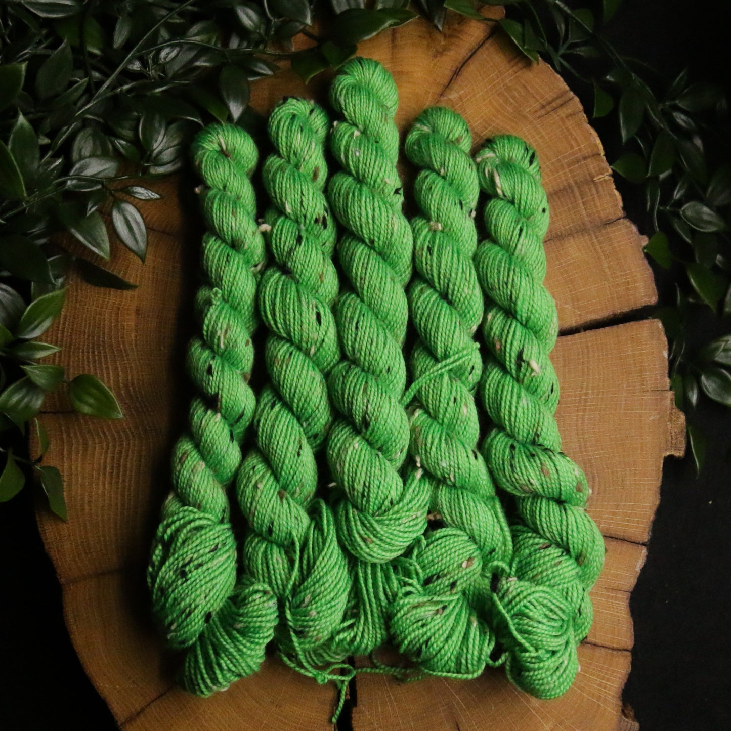 Peekaboo Rainbow - Tweed - Fingering Weight