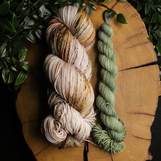 December Cozy Corners - Cookie Box Sock Set - Soft Sock - Fingering Weight