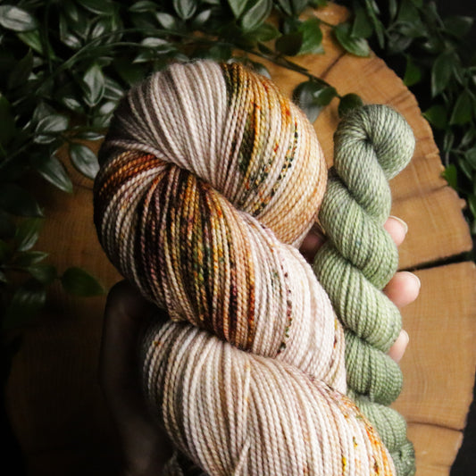 December Cozy Corners - Cookie Box Sock Set - Soft Sock - Fingering Weight