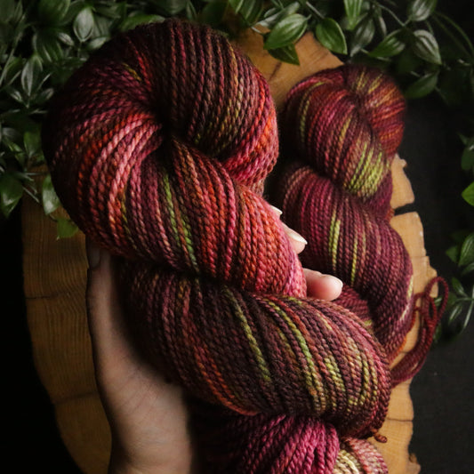 Cuddled by the Fire - Silk Twist 2-Ply - DK Weight - Cozy Corners Club