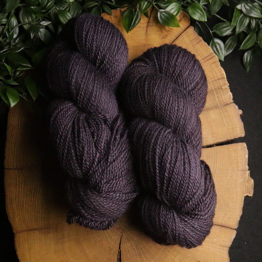 Dried Fig - Natural BFL - Fingering Weight