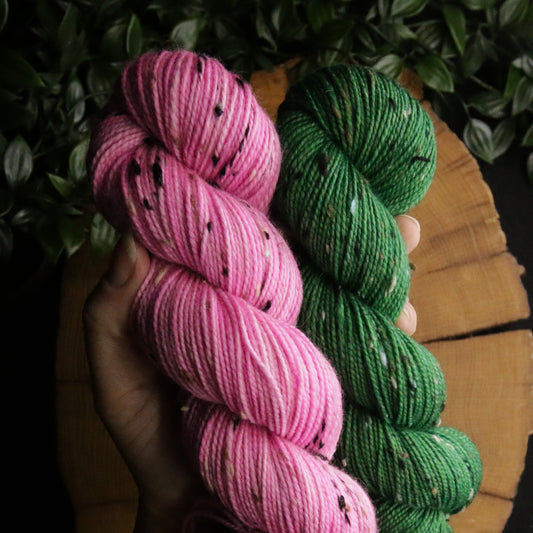 Glinda and Elbaba Set - Tweed - Fingering Weight