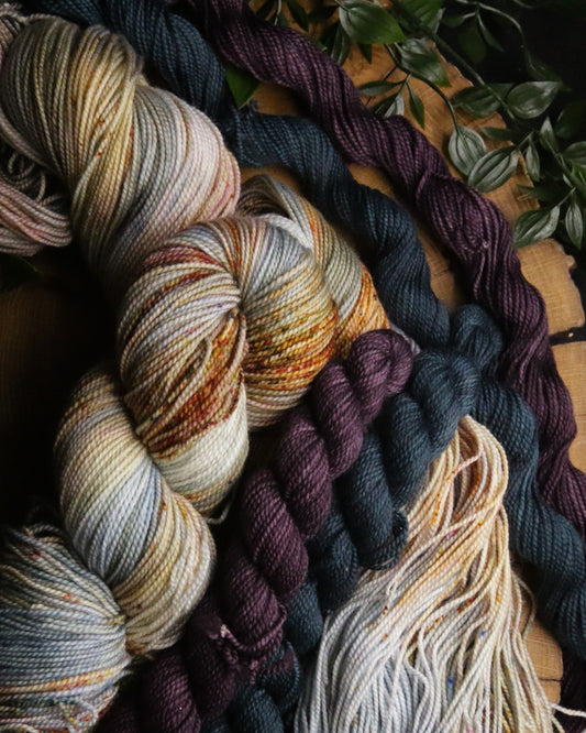 Petals and Puddles - Sock Set - Soft Sock - Fingering Weight