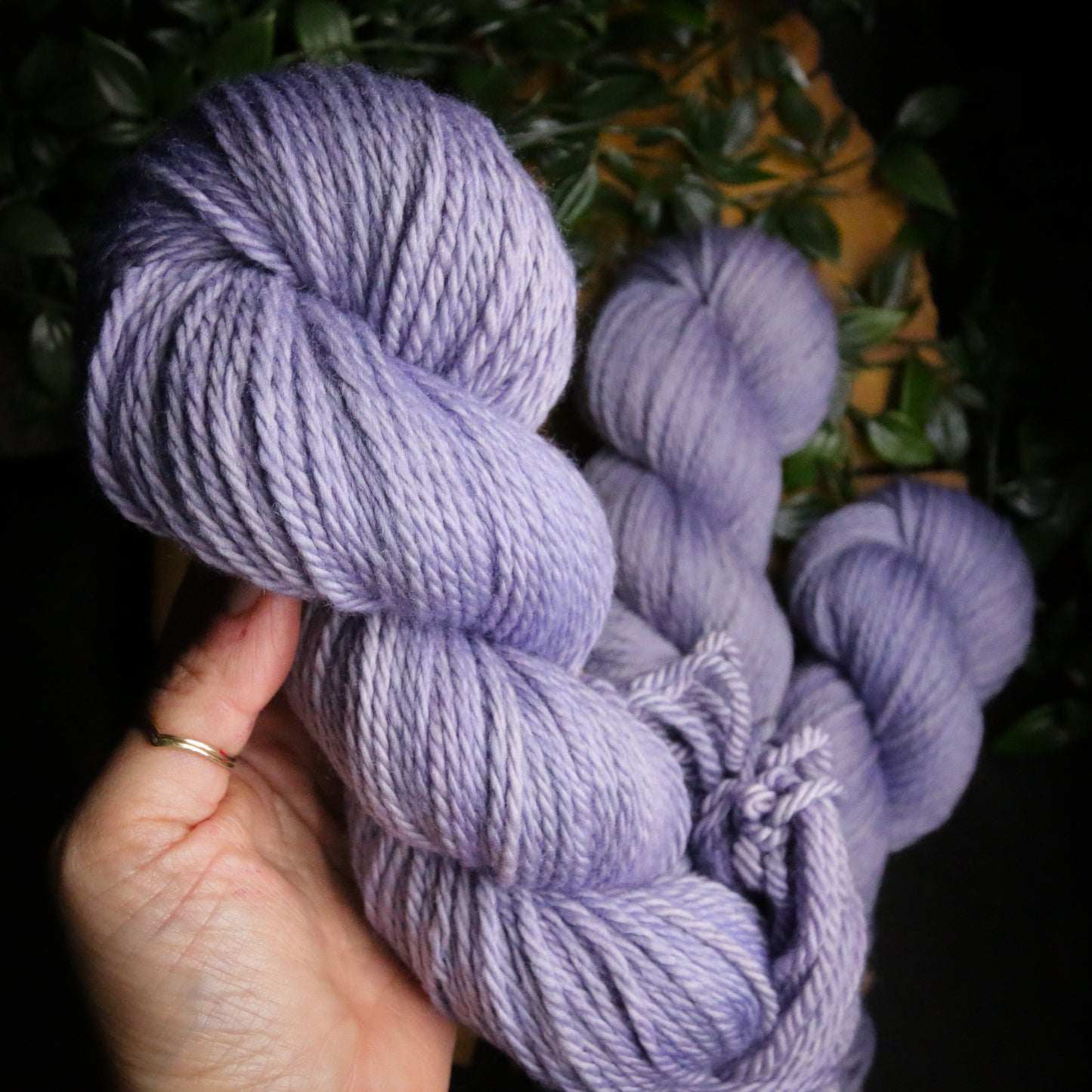 Moon Moth - Merino Squish  - Worsted Weight