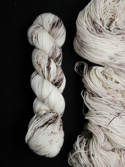 Whipped Cream and Chocolate Shavings - Sweater Quantity and Dyed to Order