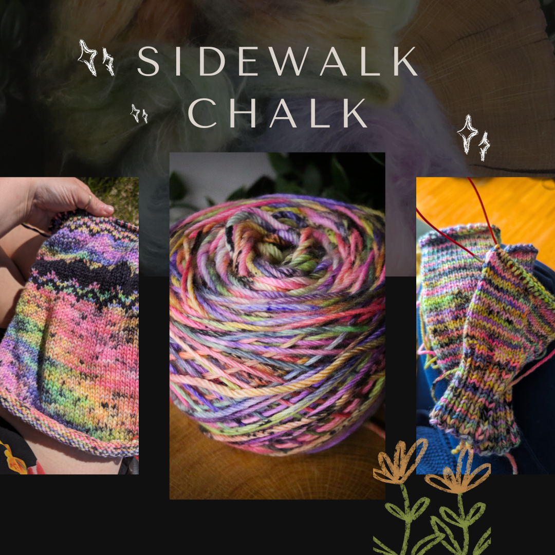 Sidewalk Chalk - Soft Sock - Fingering Weight