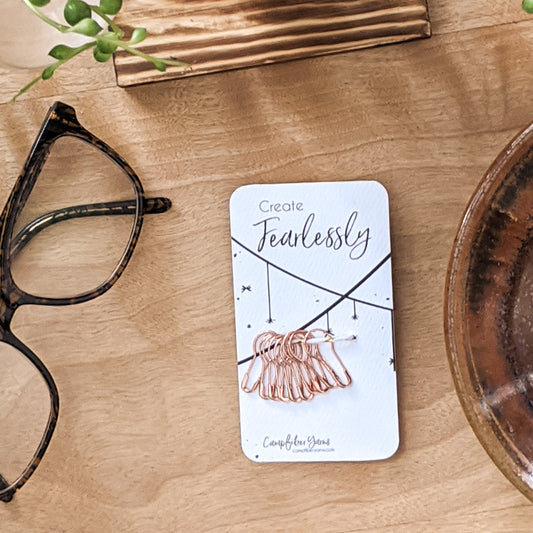 Lightbulb Stitch Marker - 10 - Multiple Colors