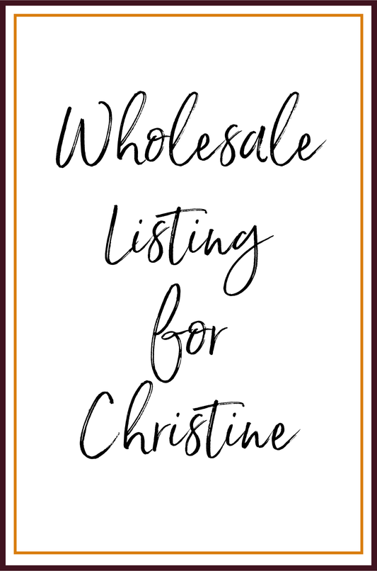 Wholesale Order Shipping for Christine - WITH MINI SKEIN SETS