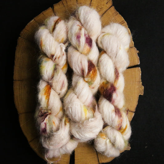 Pressed Flowers - Suri Alpaca Lace - Lace Weight