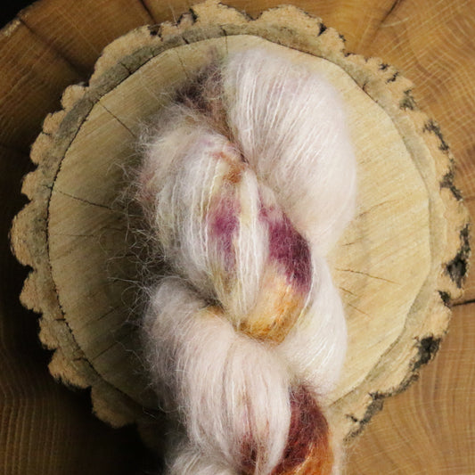 Pressed Flowers - Suri Alpaca Lace - Lace Weight