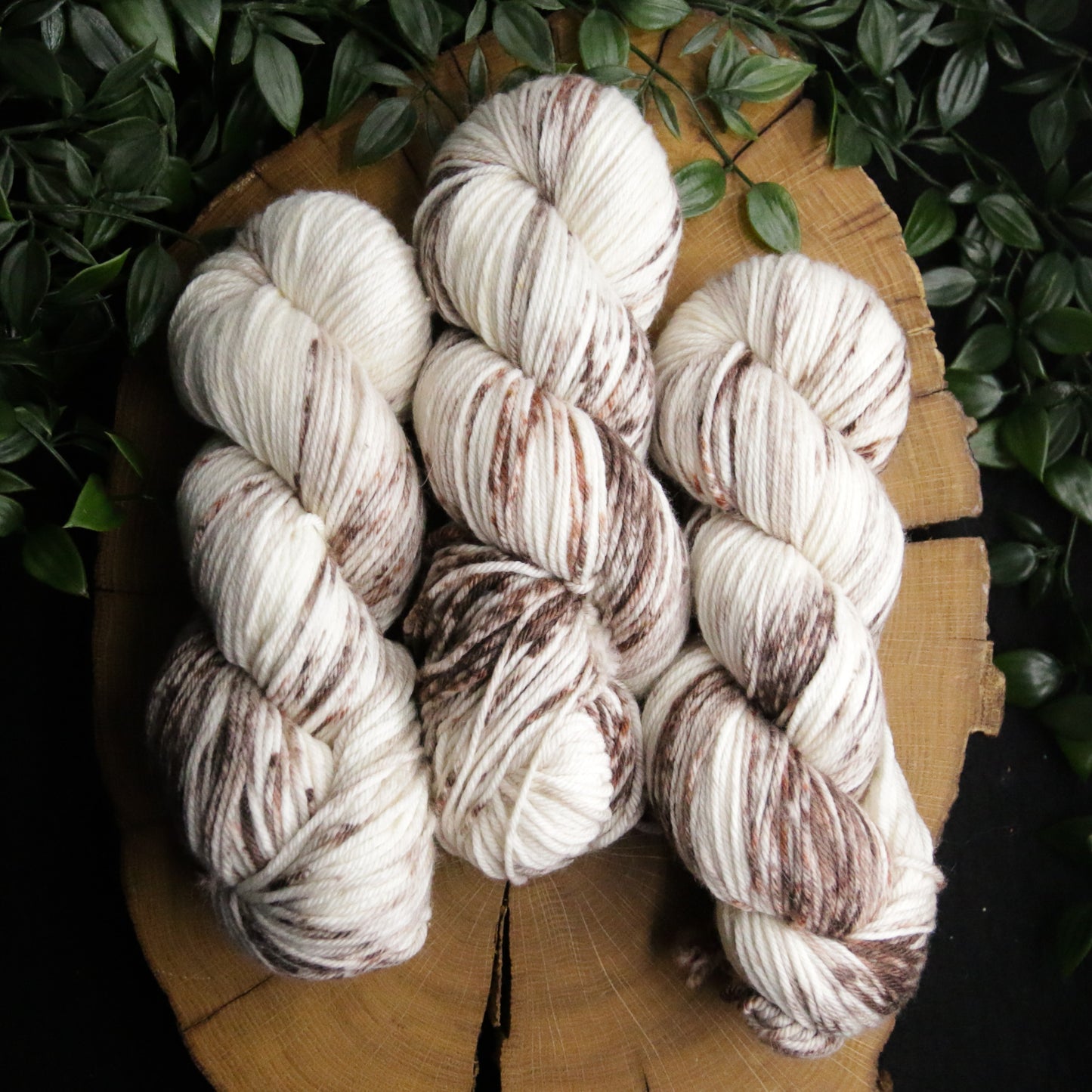 Whipped Cream and Chocolate Shavings - Plump 85 - DK Weight