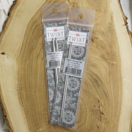 ChiaoGoo Interchangeable Red Lace Tips 5"