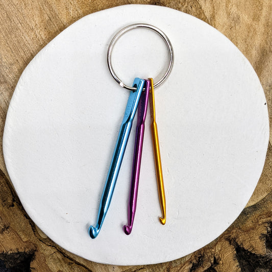 3 Size Keychain Crochet Hook