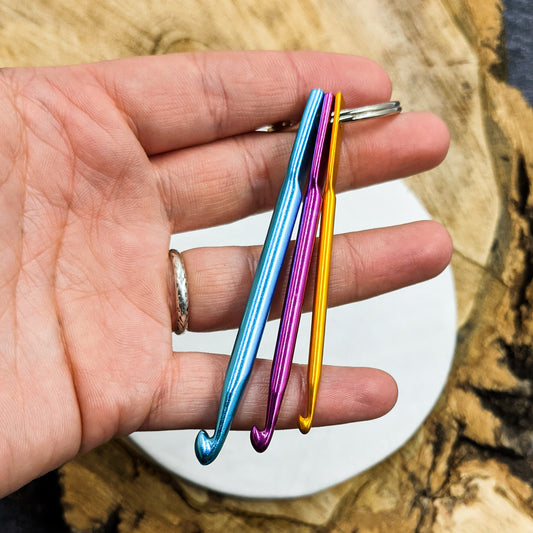 3 Size Keychain Crochet Hook