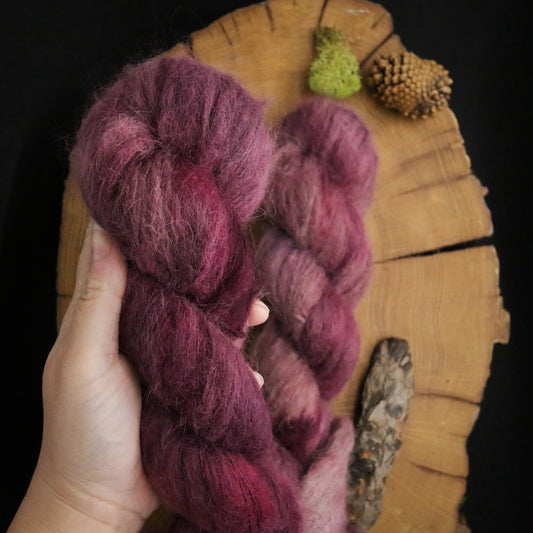 Don't Eat the Berries - Suri Alpaca Lace - Off the Beaten Path Collection