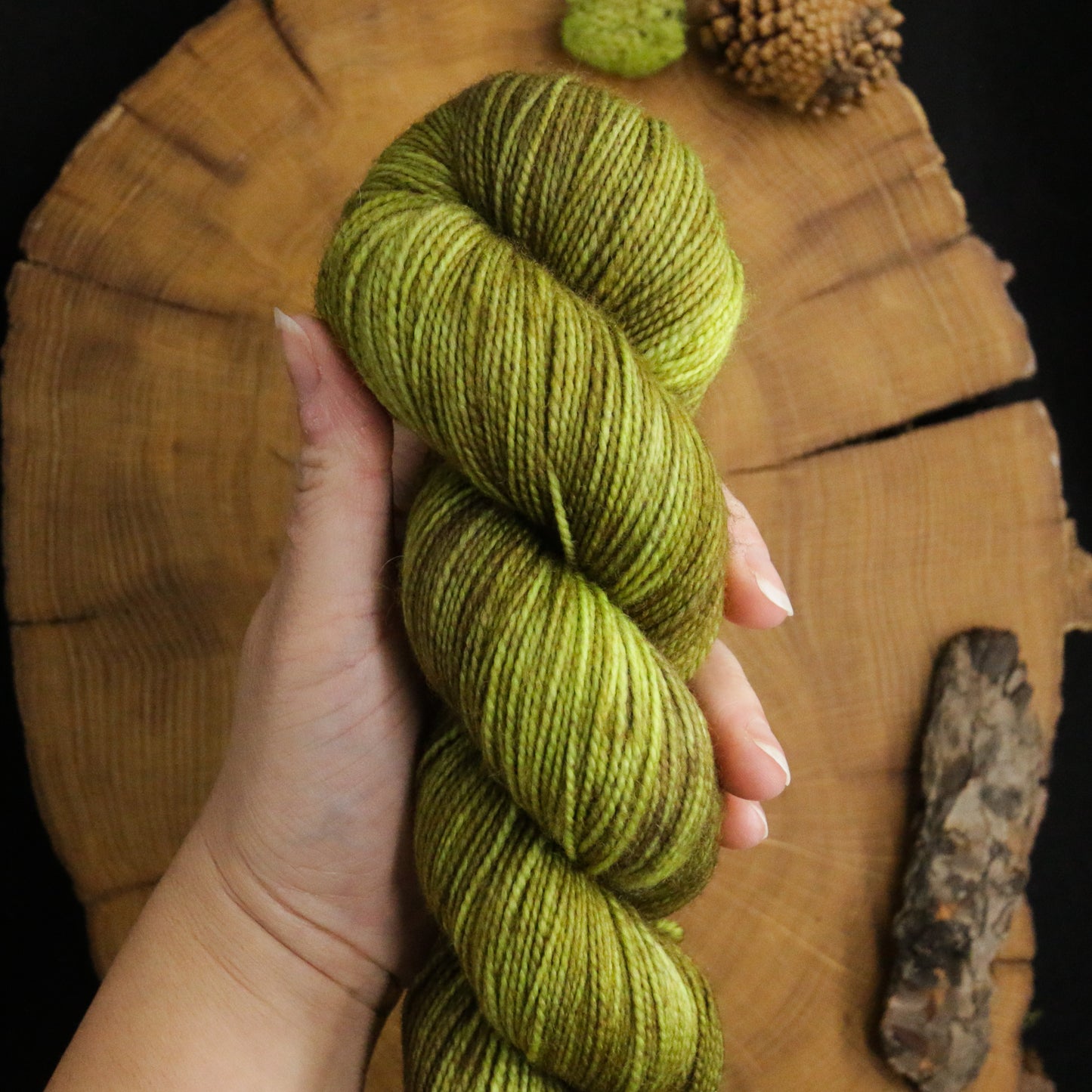 Fiddlehead - Vibrant 80/20 Fingering - Off the Beaten Path Collection